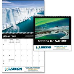 13 Month Forces of Nature Wall Calendar