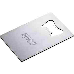Stainless Credit Card Style Bottle Opener