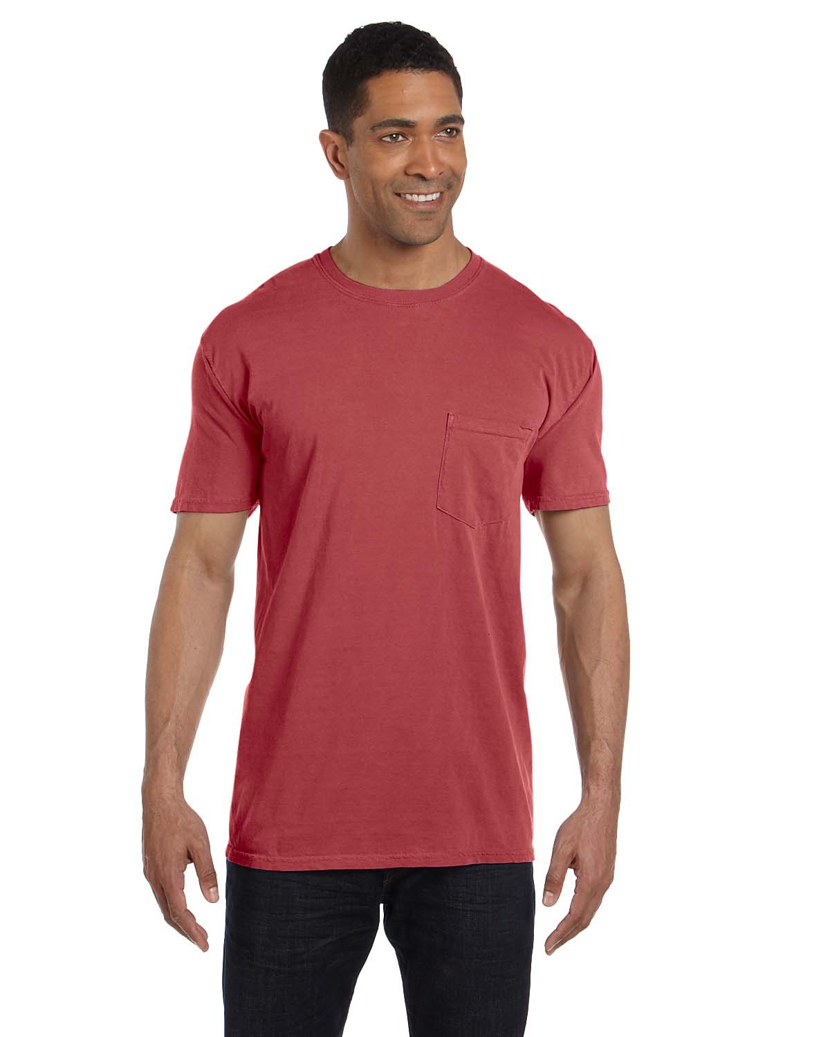 Comfort Colors 6.1 oz. Garment-Dyed Pocket T-Shirt