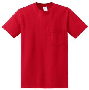 Gildan DryBlend 50/50 Cotton Poly Pocket T-Shirt