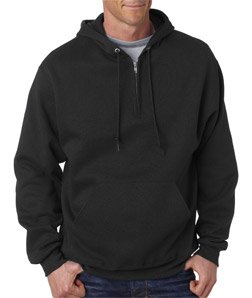 Jerzees 50/50 1/4 Zip Hooded Pullover Sweatshirt