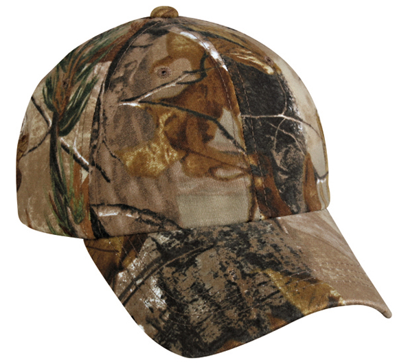 Outdoor Cap Low Profile Garment Washed Camo