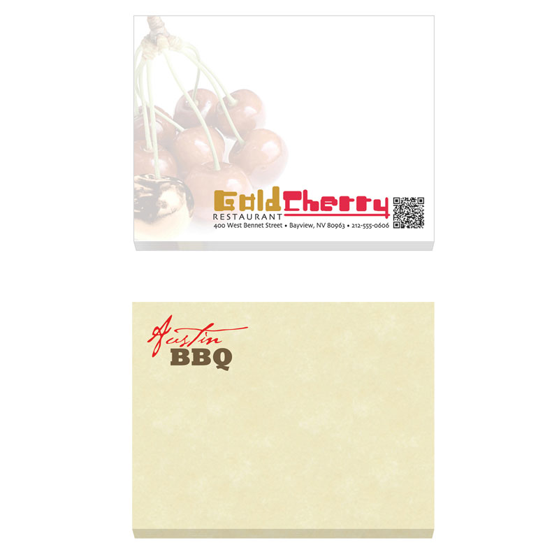 BIC® 4" x 3" Adhesive Notepad 100 Sheets