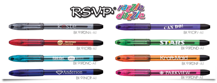 Pentel R.S.V.P. Razzle Dazzle Colors