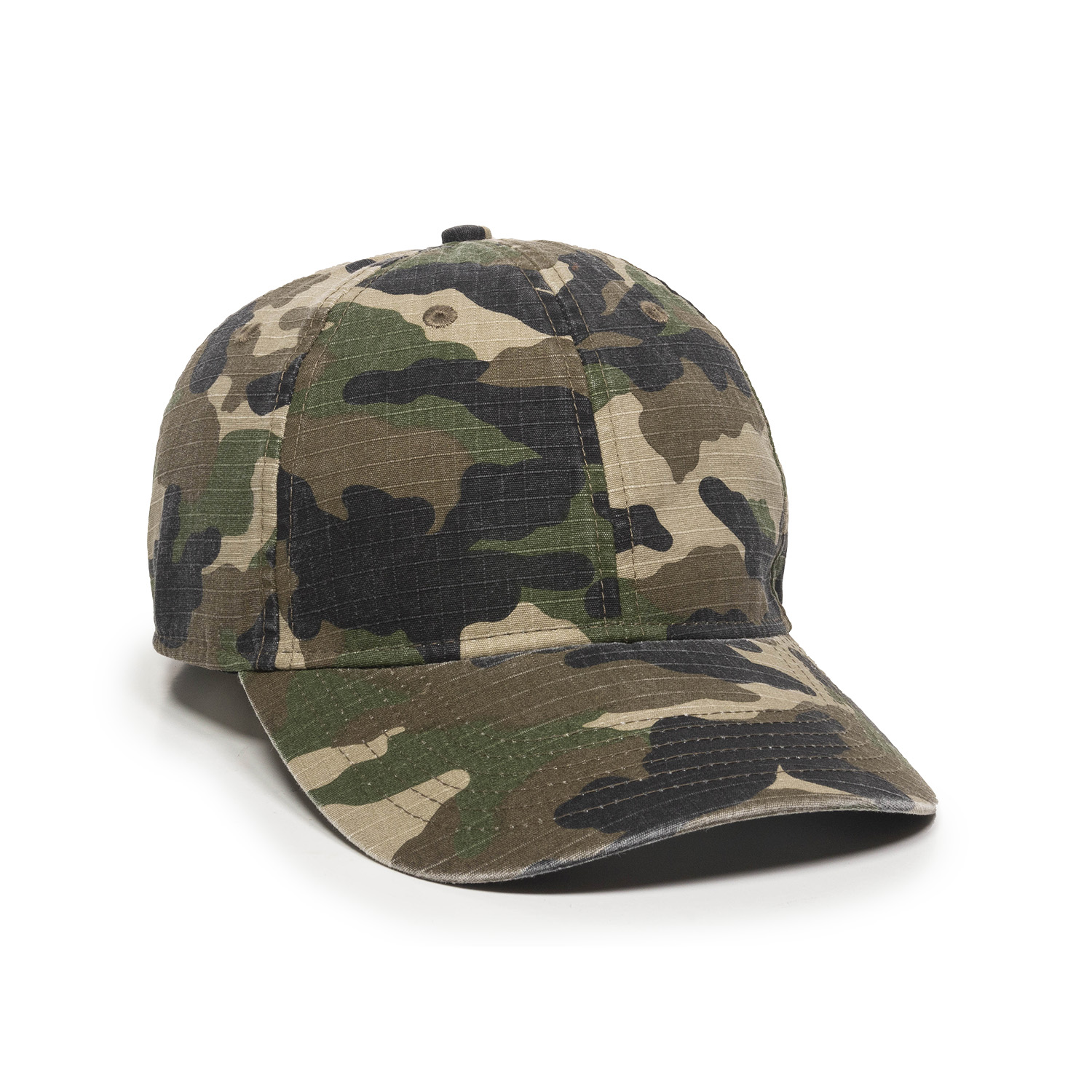 Outdoor Cap Fashion Rip Stop Generic Camo Hat